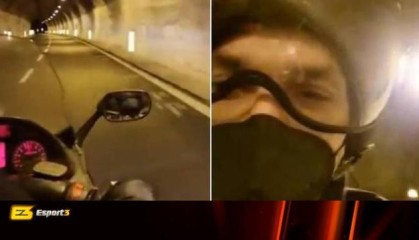 伊布回忆摩托之旅：本来我想开车 像拍了一部电影